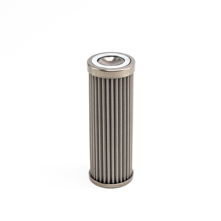 802160100 In-line fuel filter element stainless steel 100 micron. Fits DW 160mm housing. Universal
