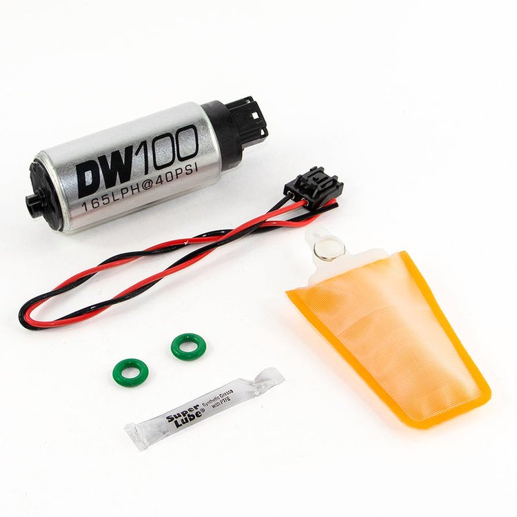 9101S1006 DW100 series 165lph in-tank fuel pump w/ install kit for TC 05-10