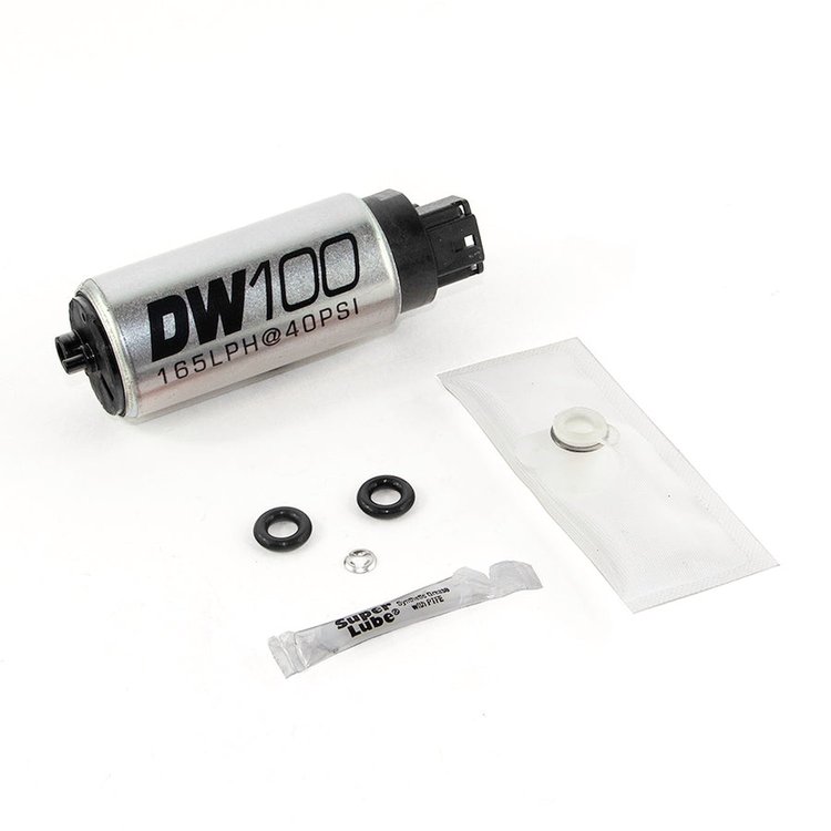 9101S1007 DW100 series 165lph in-tank fuel pump w/ install kit for Civic (Excludes Si) 06-11 OE REPLACEMENT