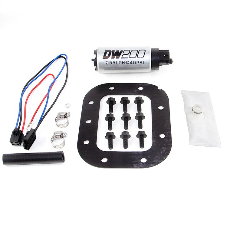 92011028 DW200 series 255lph in-tank fuel pump w/ install kit for Corvette 86-89 5.7L