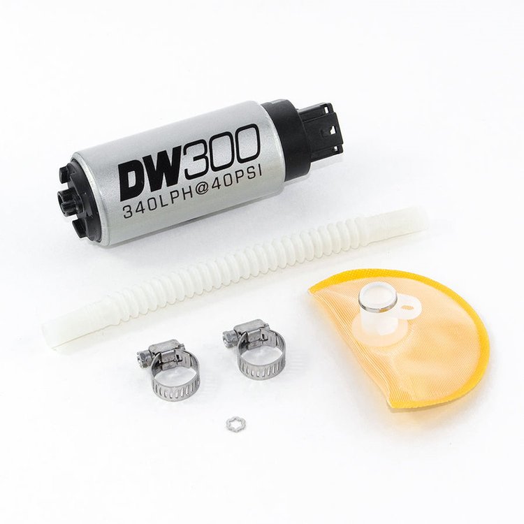 93011019 DW300 series 340lph in-tank fuel pump w/ install kit for Mazda RX-8 04-08