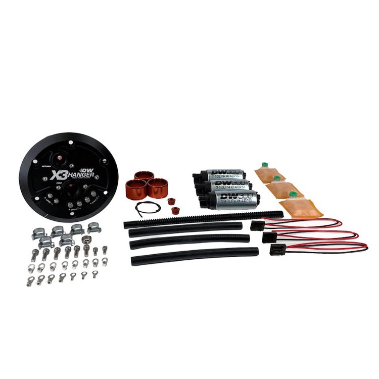 93017031 X3 Series Fuel Pump Hanger with Triple DW300 Fuel Pumps for 1999-2004 Ford F-150 Lightning