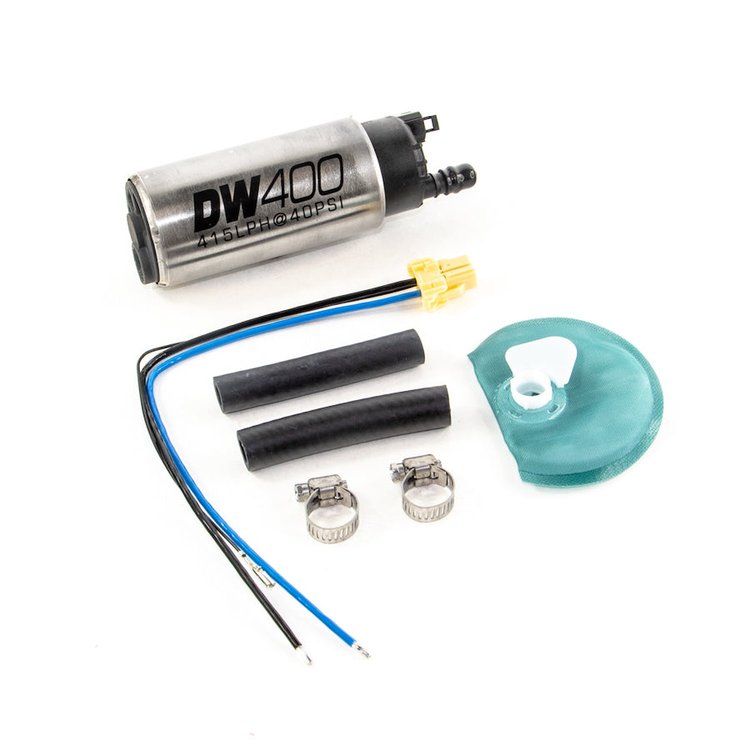 94011001 DW400 series 415lph in-tank fuel pump w /Universal Install Kit.
