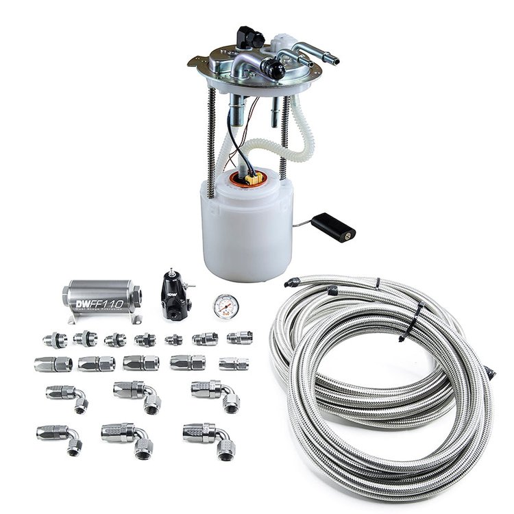 94016017015 DW400 Pump Module + Return SS CPE Plumbing Kit for 2005-2019 Yukon Tahoe 4.85.36 6.2 V8