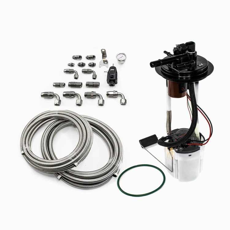 94016037012 DW400 Pump Module + Return Kit SS CPE for Chevy Silverado 1500/2500/3500 & GMC Sierra 1500/2500/3500 2005-13