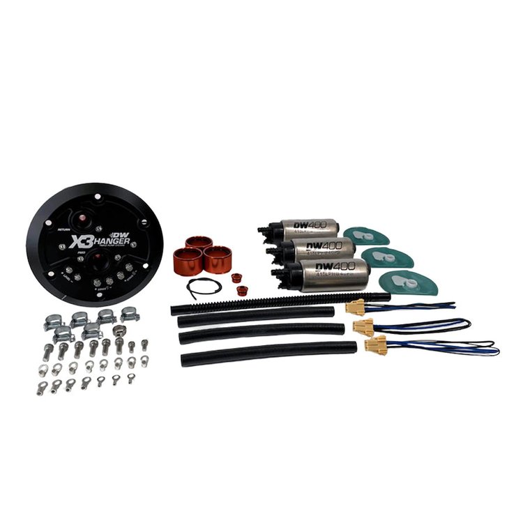 94017031 X3 Series Fuel Pump Hanger with Triple DW400 Fuel Pumps for 1999-2004 Ford F-150 Lightning