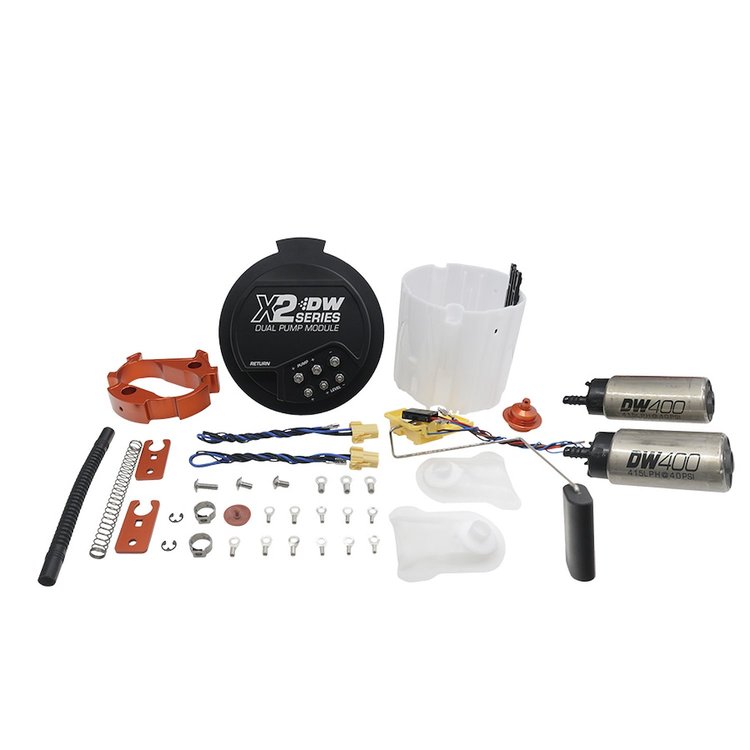 94017060 X2 Series Fuel Pump Module With Dual DW400 Pumps for 2006+ Hemi 2008-21 Challenger 2006-21 Charger 2006-19 300