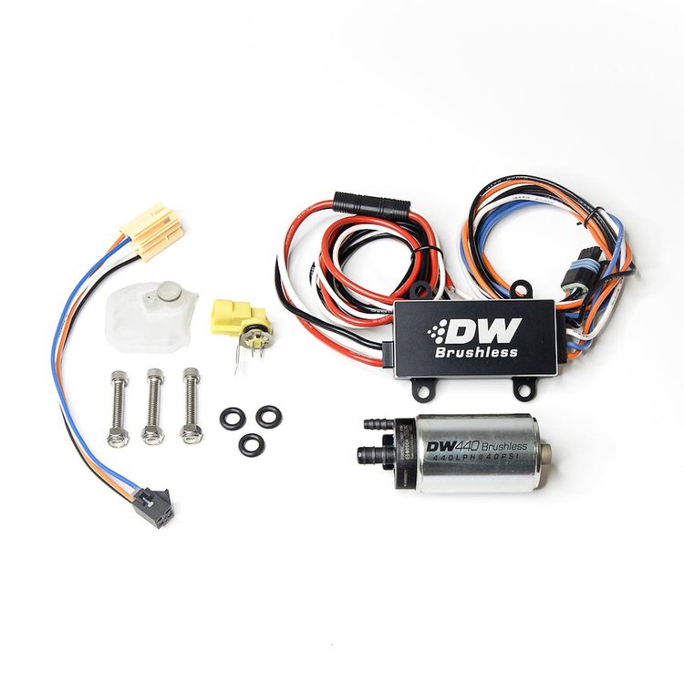 9441C1020912 DW440 Brushless 440lph in-tank brushless fuel pump +C102 controller w/ install kit for 2014-2019 Ford Fiesta ST
