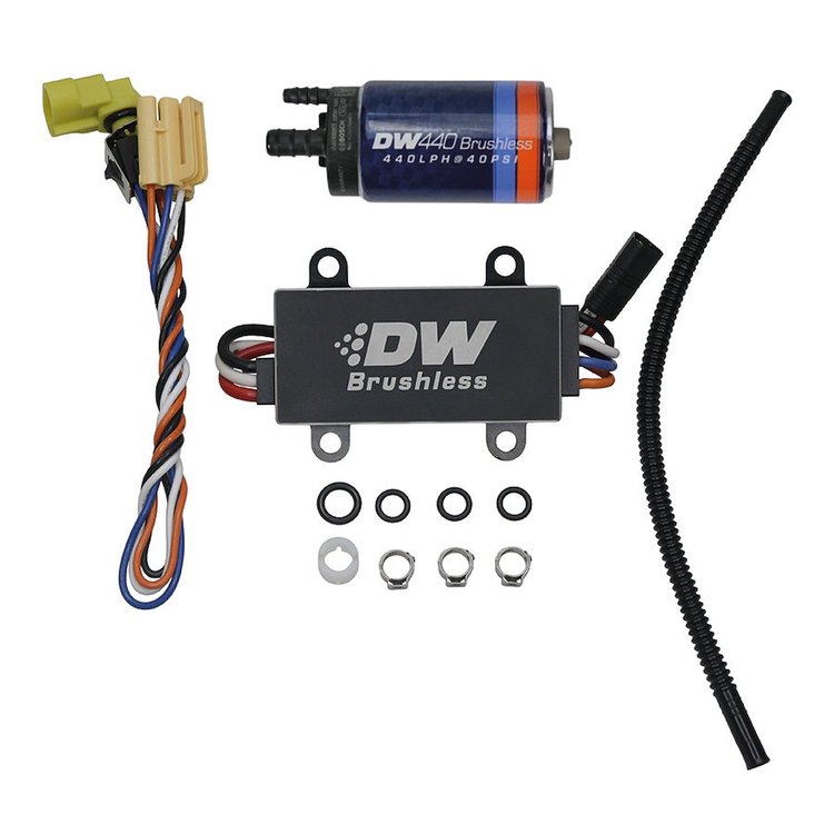 9442C1020911 DW440 Brushless 440lph in-tank brushless fuel pump+C102 controller w/ install kit for 2014-2019 Chevy Corvette