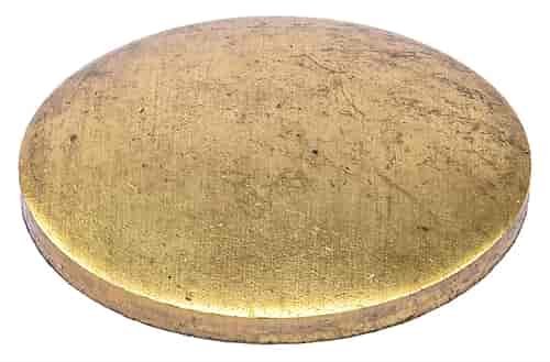 Brass Disc Freeze Plug