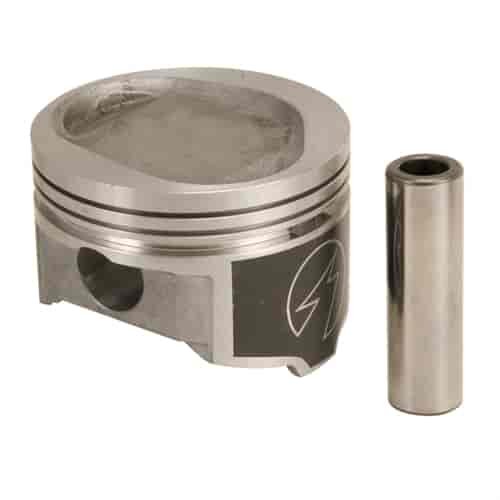 Cast Piston Set w/Prem. Rings