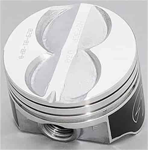 Cast Piston Set w/Prem. Rings