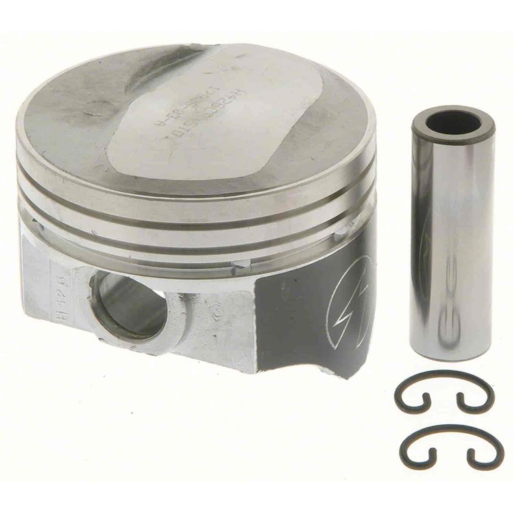 Cast Piston Set w/Prem. Rings