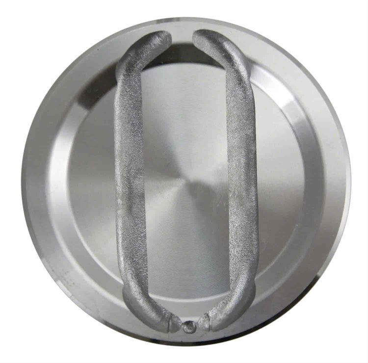 Cast Piston Set w/Prem. Rings