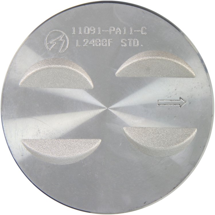 1985-87 5.0L HO Stock-Type Piston, .030" Overbore Piston Dia.: 4.030"