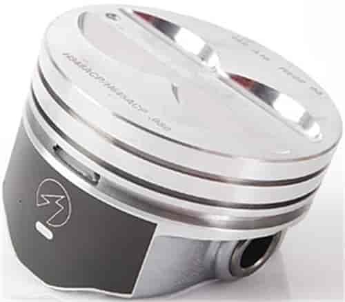 DDP Piston 350 SB-Chevy Flat Top Piston 4 Valve Reliefs