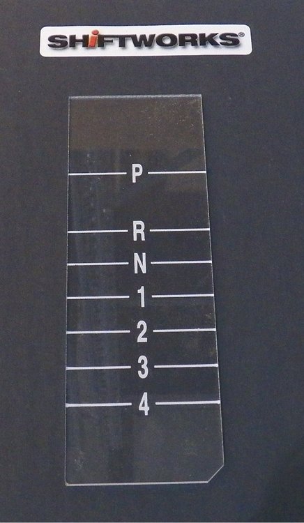 4-Speed Shifter Indicator Lens 1971-1972 Chevy Chevelle