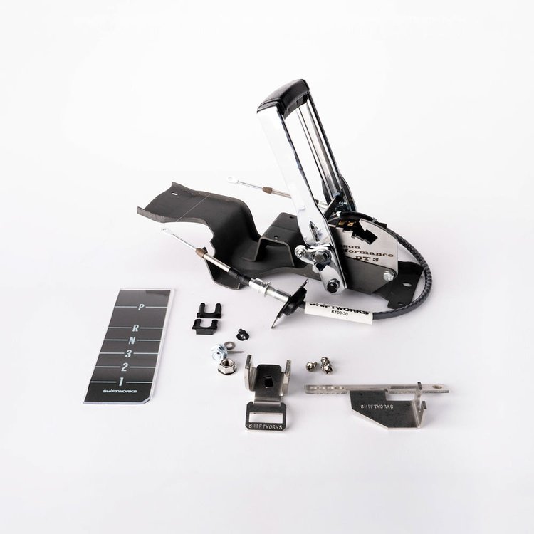 SW1003-RVB Automatic Transmission Floor-Mount Shifter for 1968-1969 Chevy Chevelle THM350/THM400/TH350/TH400 [Forward Pattern]