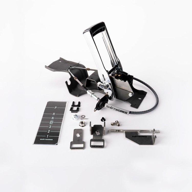 SW1003 Automatic Transmission Floor-Mount Shifter for 1968-1969 Chevy Chevelle THM350/TH350/THM400/TH400 [Forward Pattern]
