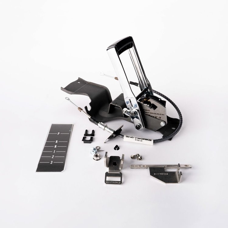 SW1004-R Automatic Transmission Floor-Mount Shifter for 1971-1972 Chevy Chevelle THM350/THM400/TH350/TH400 [Forward Pattern]