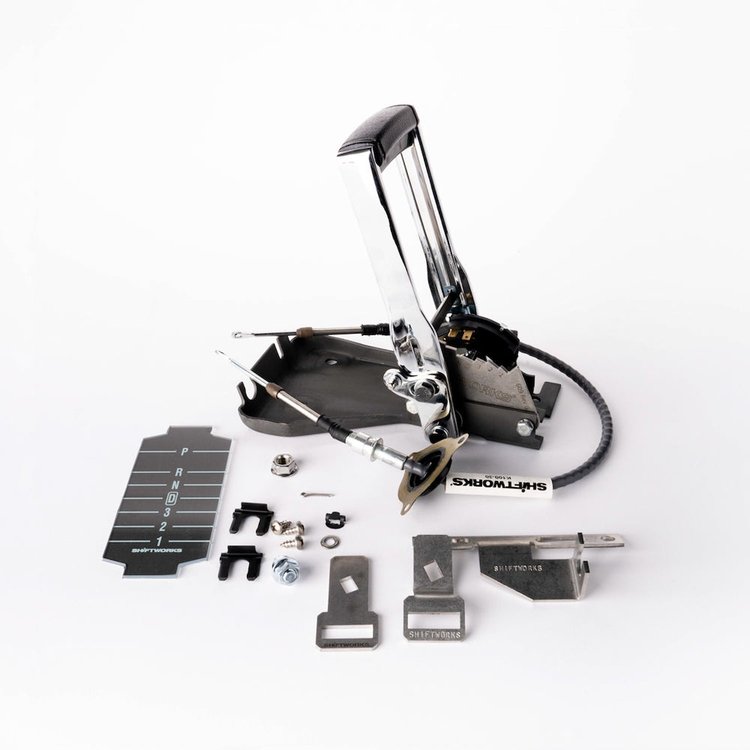 Automatic Transmission Floor-Mount Shifter Assembly for 1968-1969 Chevy Camaro 4L60E and THM700-R4 [Forward Pattern]