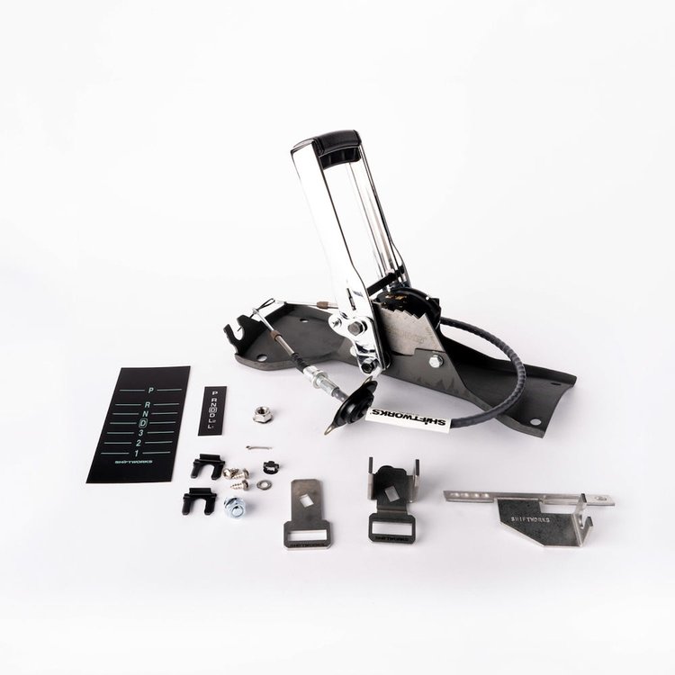 SW1012 Auto Trans Floor-Mount Shifter 1970-71 Chevy Camaro 4L60/4L60E/4L65E/4L70E/4L75E/THM200-4R/THM700-R4 [Forward Pattern]