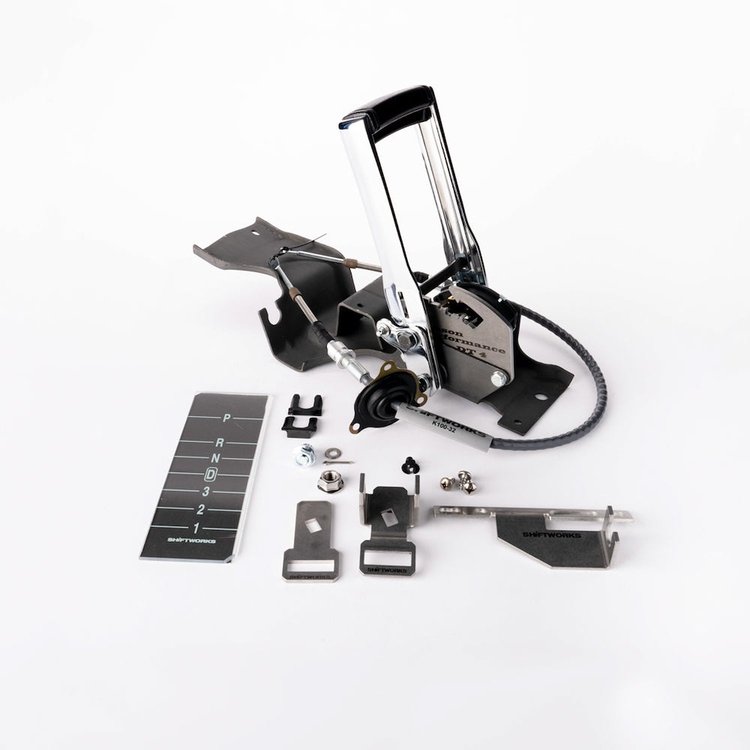 SW1013-R Auto Trans Floor Shifter 1969-70 Chevy Chevelle 4L60/4L60E/4L65E/4L70E/4L75E/THM200-4R/THM700-R4 [Forward Pattern]
