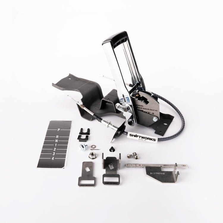 SW1014-RVB Auto Trans Floor Shifter 1971-72 Chevy Chevelle 4L60/4L60E/4L65E/4L70E/4L75E/THM200-4R/THM700-R4 [Reverse Pattern]