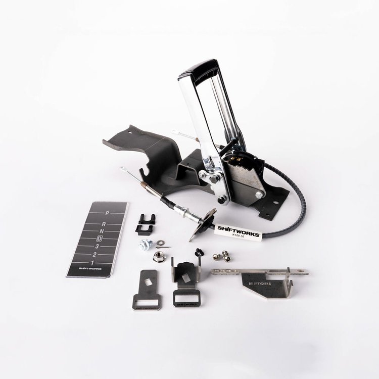 SW1014 Auto Trans Floor-Mount Shifter 1971-72 Chevy Chevelle 4L60/4L60E/4L65E/4L70E/4L75E/THM200-4R/THM700-R4 [Forward Pattern]