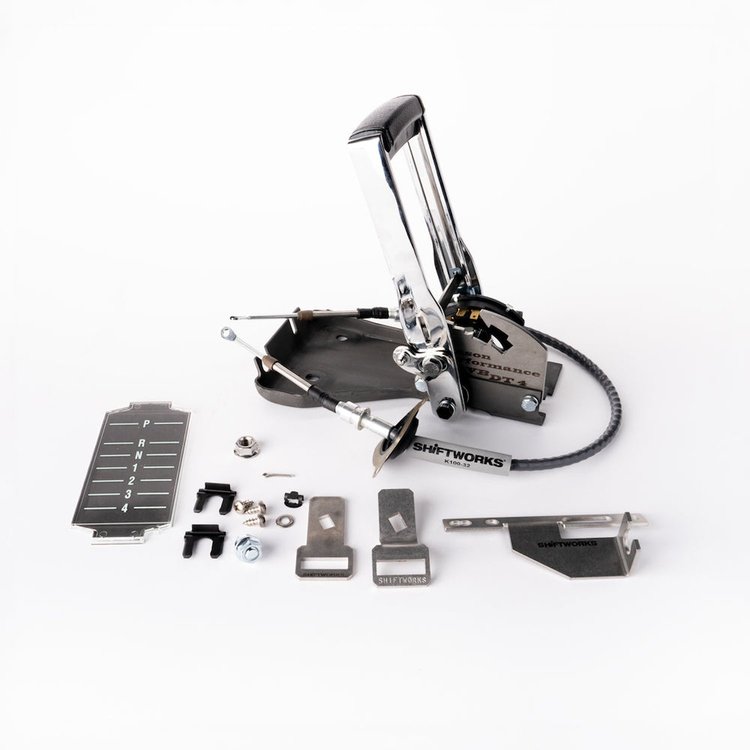 SW1021-RVB Automatic Transmission Floor-Mount Shifter for 1968-1969 Chevy Camaro 4L80-E/4L85-E [Reverse Pattern]