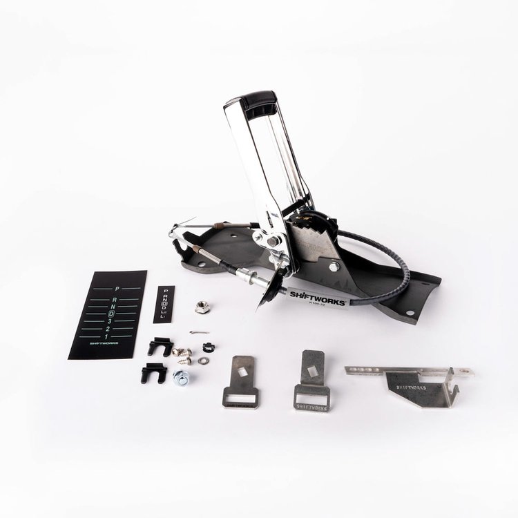 SW1022 Automatic Transmission Floor-Mount Shifter for 1970-1971 Chevy Camaro 4L80-E/4L85-E [Forward Pattern]