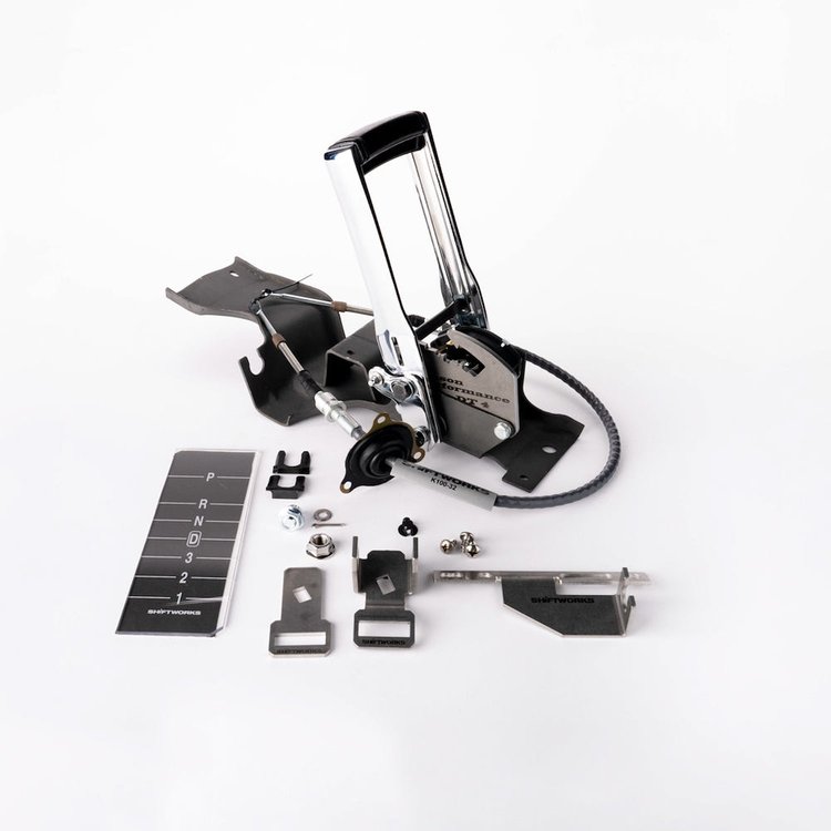 SW1024-R Automatic Transmission Floor-Mount Shifter for 1971-1972 Chevy Chevelle 4L80-E/4L85-E [Forward Pattern]