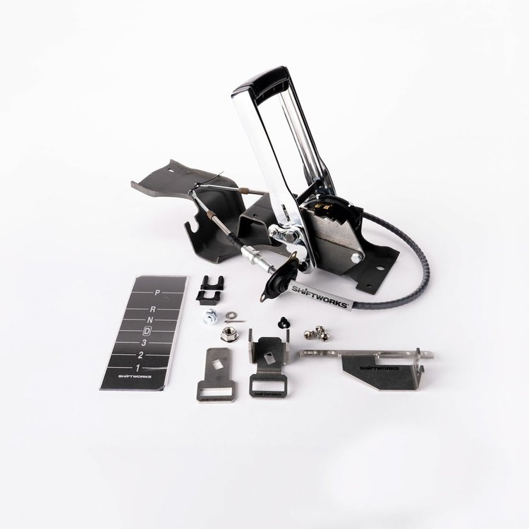 SW1024 Automatic Transmission Floor-Mount Shifter for 1971-1972 Chevy Chevelle 4L80-E/4L85-E [Forward Pattern]