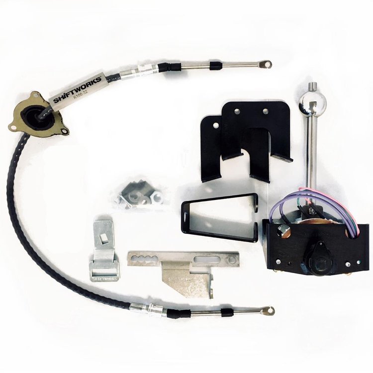 Automatic Floor-Mount Shifter Assembly - 1964-1965 Pontiac GTO, Tempest - 4L60E, 4L65E, 4L70E Transmissions