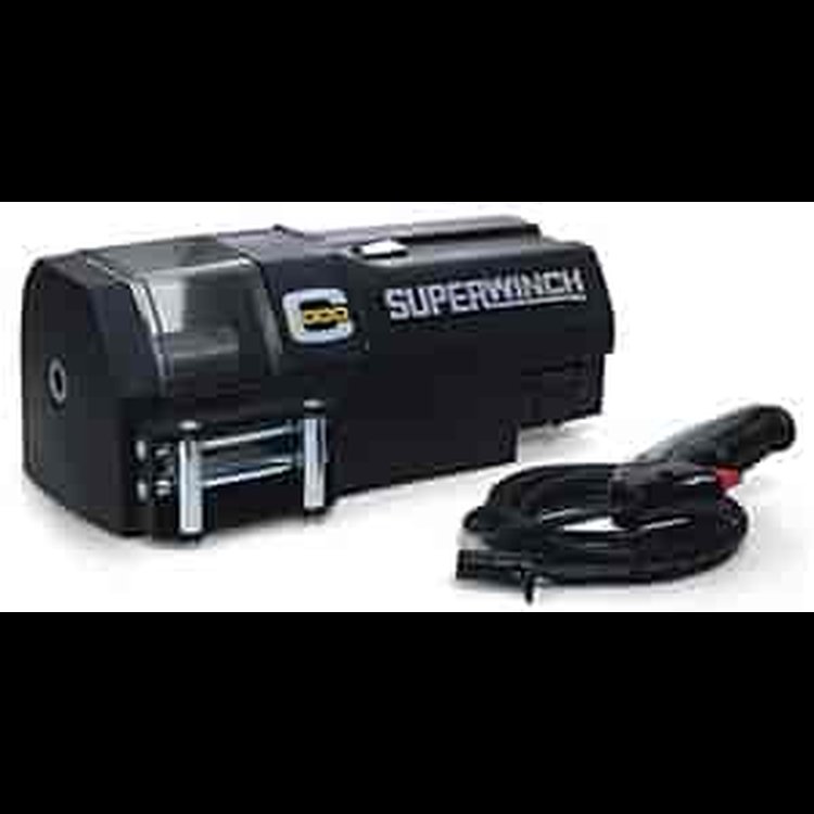 C1000 Winch Rated Line Pull 1,000-lbs. 1.8 HP Motor