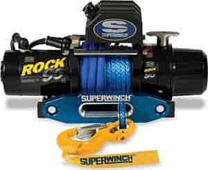 Rock 95 Winch Rated Line Pull 9,500-lb. 4.6 HP Motor Free Spooling Clutch