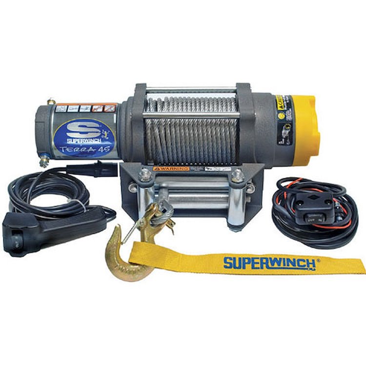 Terra 45 Winch Rated Line Pull 4,500-lb.