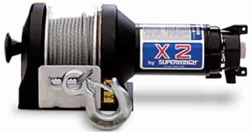 X2F Series Winch Rated Line Pull 3,000 lb.