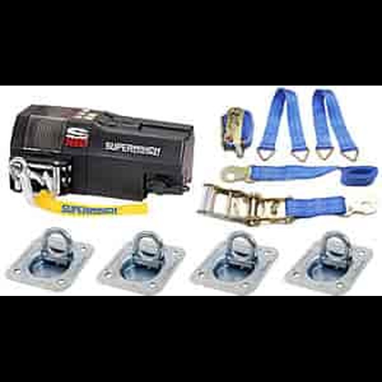 S3000 Trailer Package Kit Includes: S3000 Winch