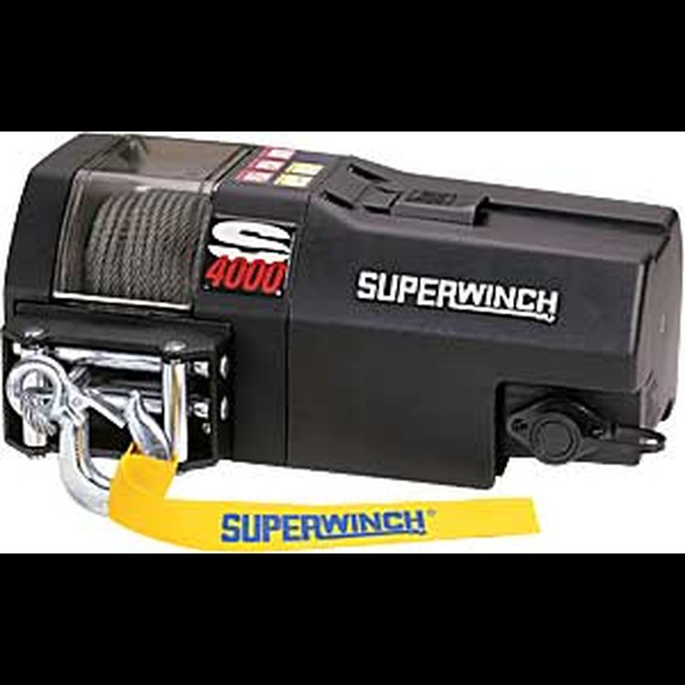 Remanufactured Superwinch S4000 Winch 1.8 HP motor