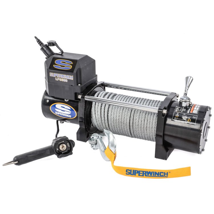 LP8500 Winch Rated Line Pull 8,500 lbs