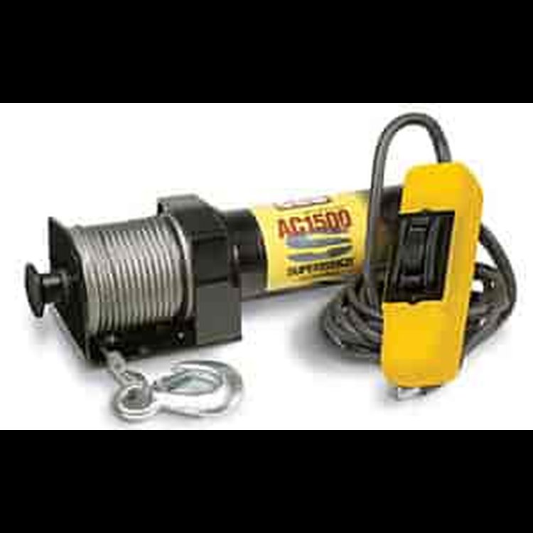 AC1500 Winch Rated Line Pull 1,500-lb.