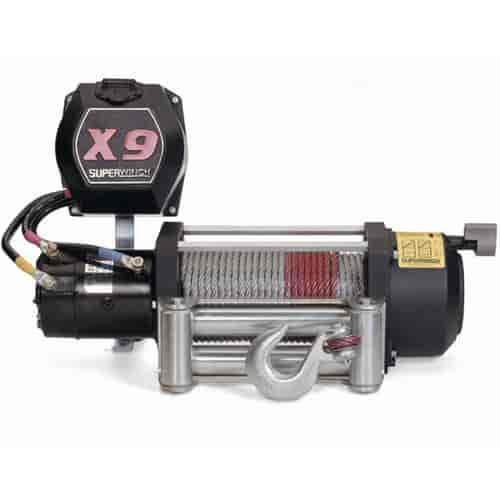 X9 Series Winch Rated Line Pull 9,000 lb.