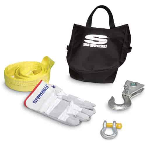 Winch Recovery Kit Pulley Block 8,000 lb.