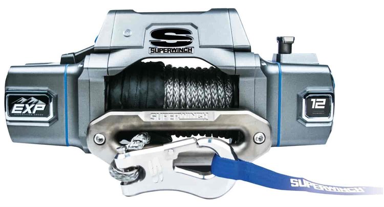 12000lb EXP Series Winch Synthetic Rope