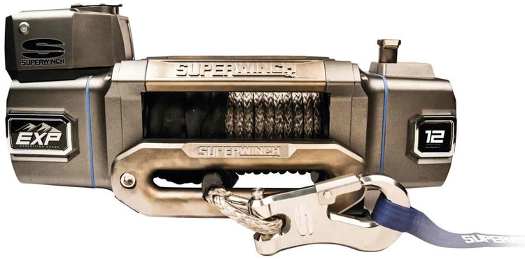 12000lb EXP Series Winch Synthetic Rope