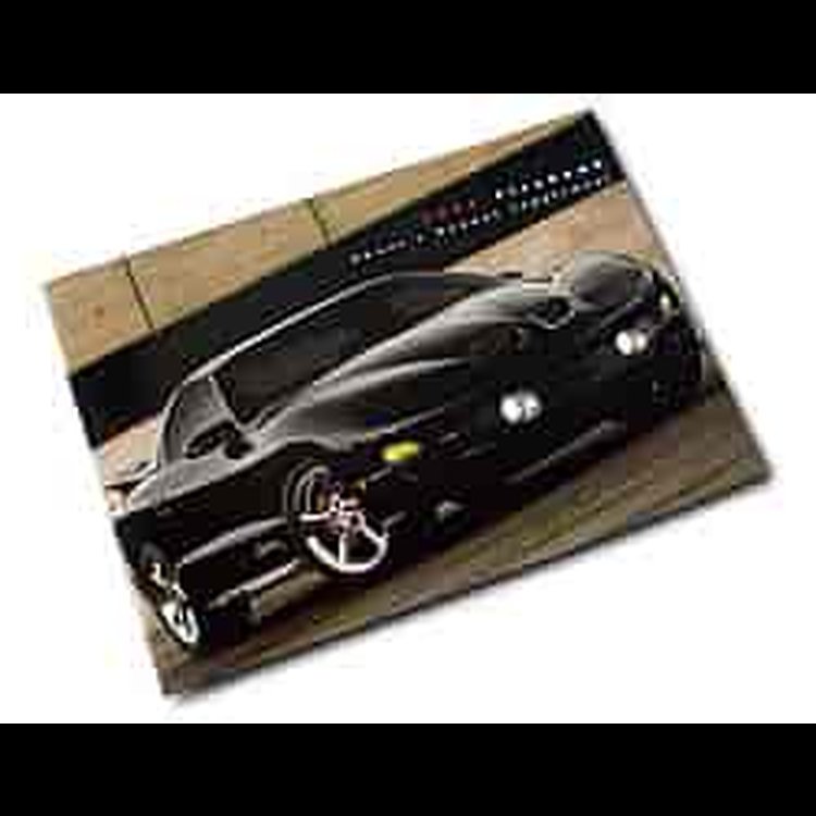 Owners Supplement Manual 2002 Firehawk
