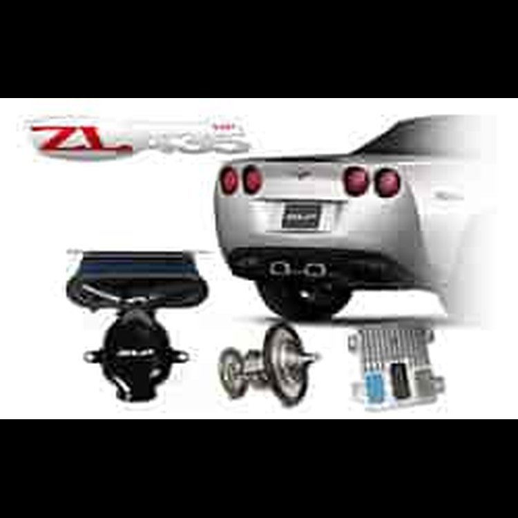 PerformancePac 2005-06 C6 Corvette PowerFlo Trapezoidal Exhaust ZL435
