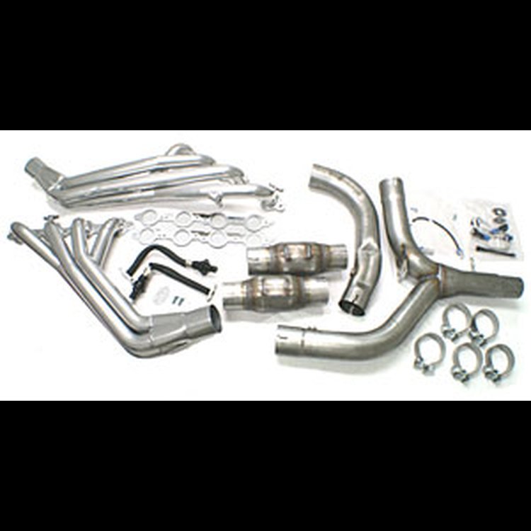 Header Package 1-3/4 Long Tube 2000 LS1 Camaro/Firebird w/Y-Pipe/High-Flow Cats/Installation Kit