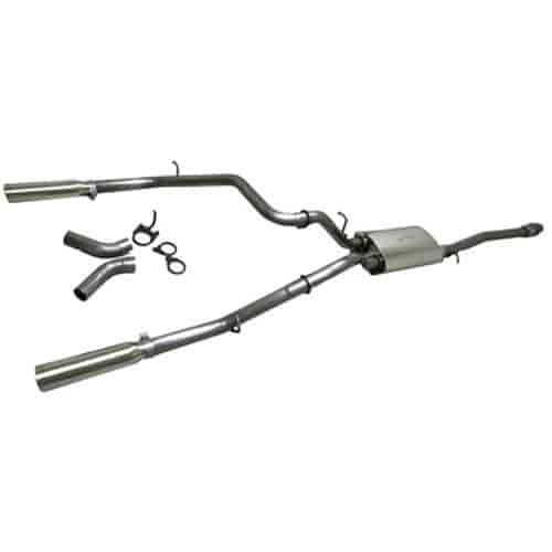 PowerFlo Cat-Back Exhaust System 2009-13 Silverado/Sierra 5.3L